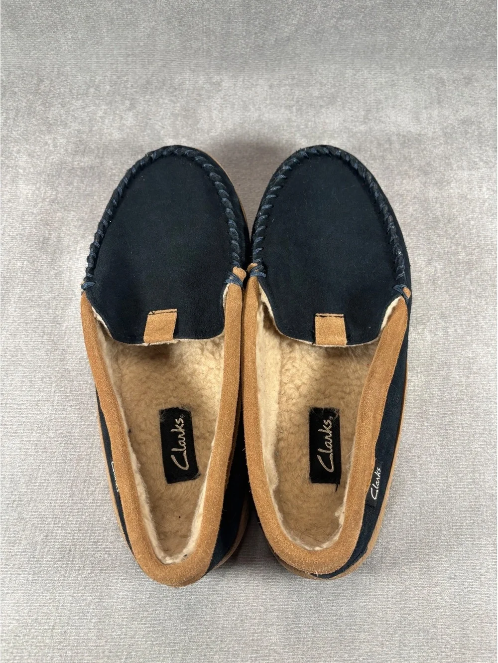 Clarks Men's GF2448M Moccasin Slippers Men’s Size 10